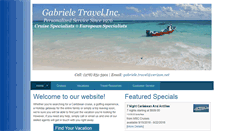 Desktop Screenshot of gabrieletravel.com